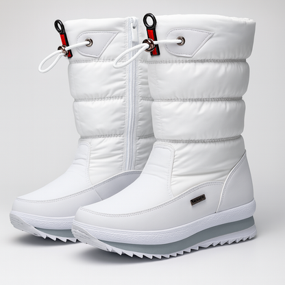 NordBoots™ | Skridsikre og Vandtætte Snestøvler med Fuskepels