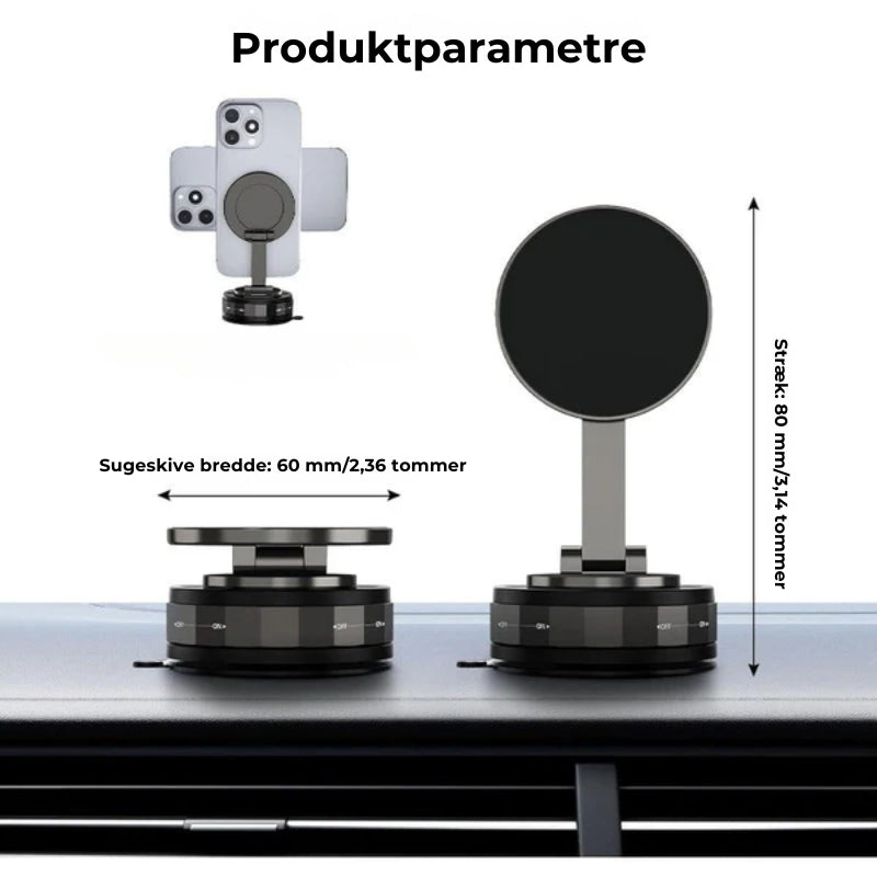 MagnetGrip™ – Magnetisk telefonholder til bilen