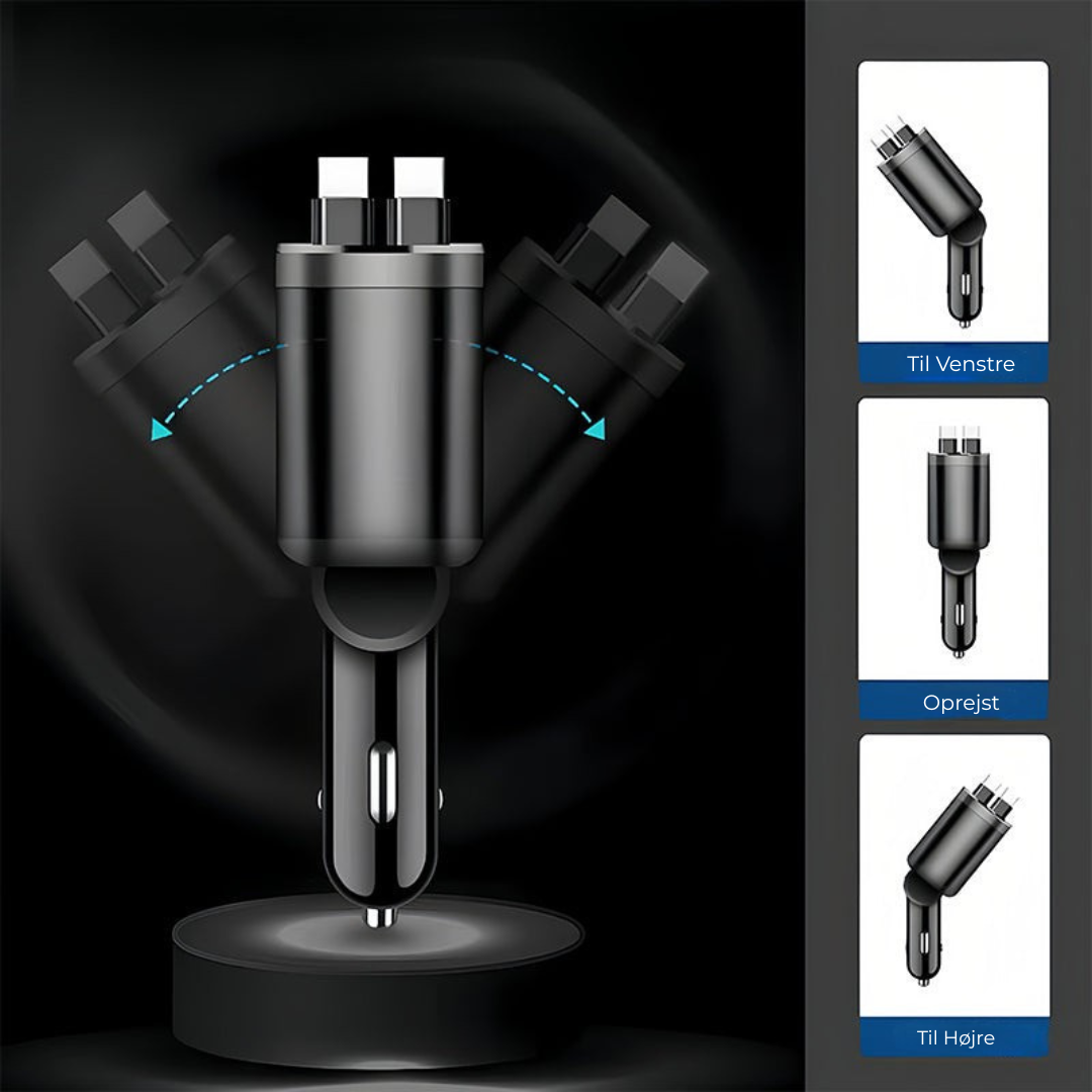 TurboLad™ l Hurtig billader med stjernehimmel-lys