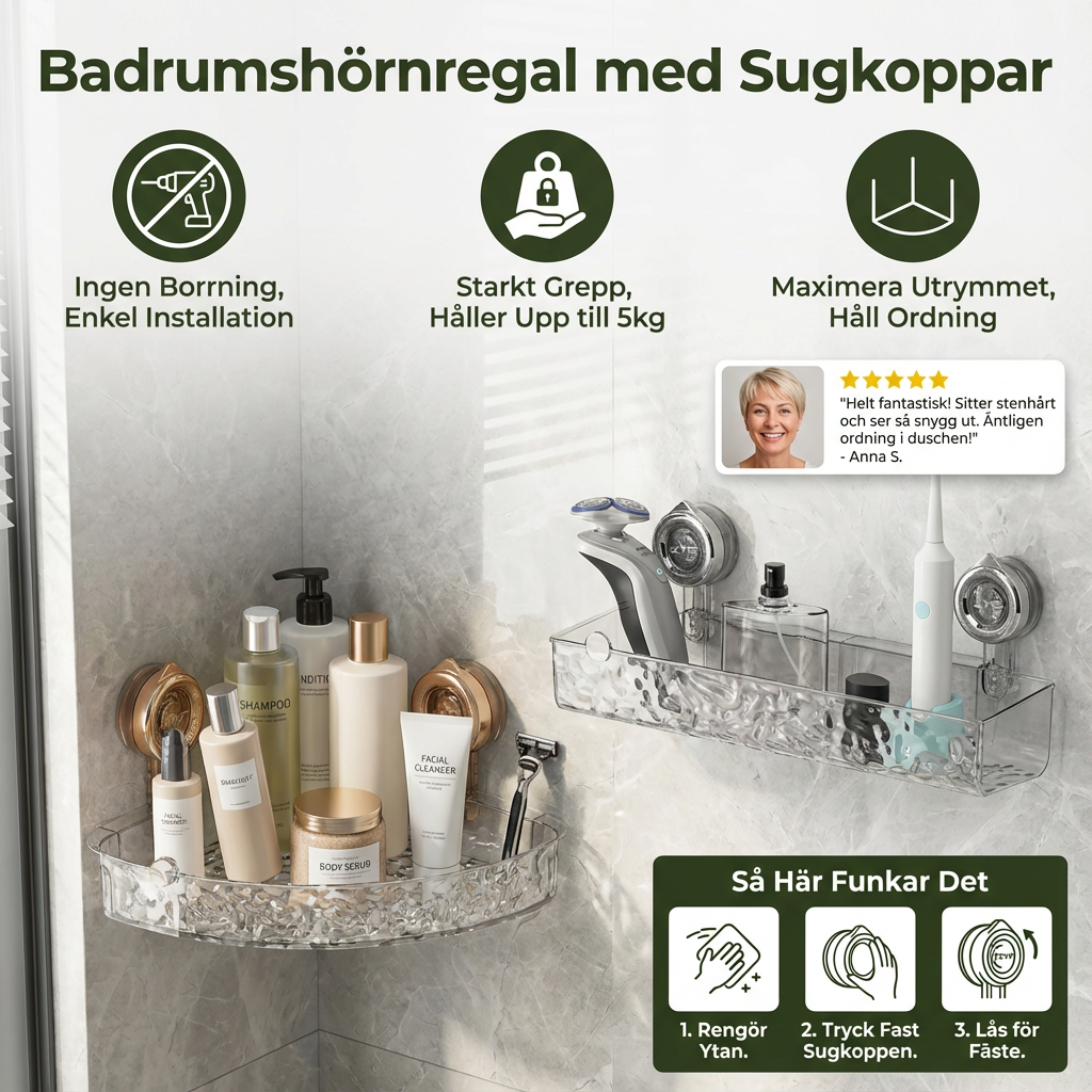BadOrganiser™ – Pladsbesparende og moderne opbevaringsløsning