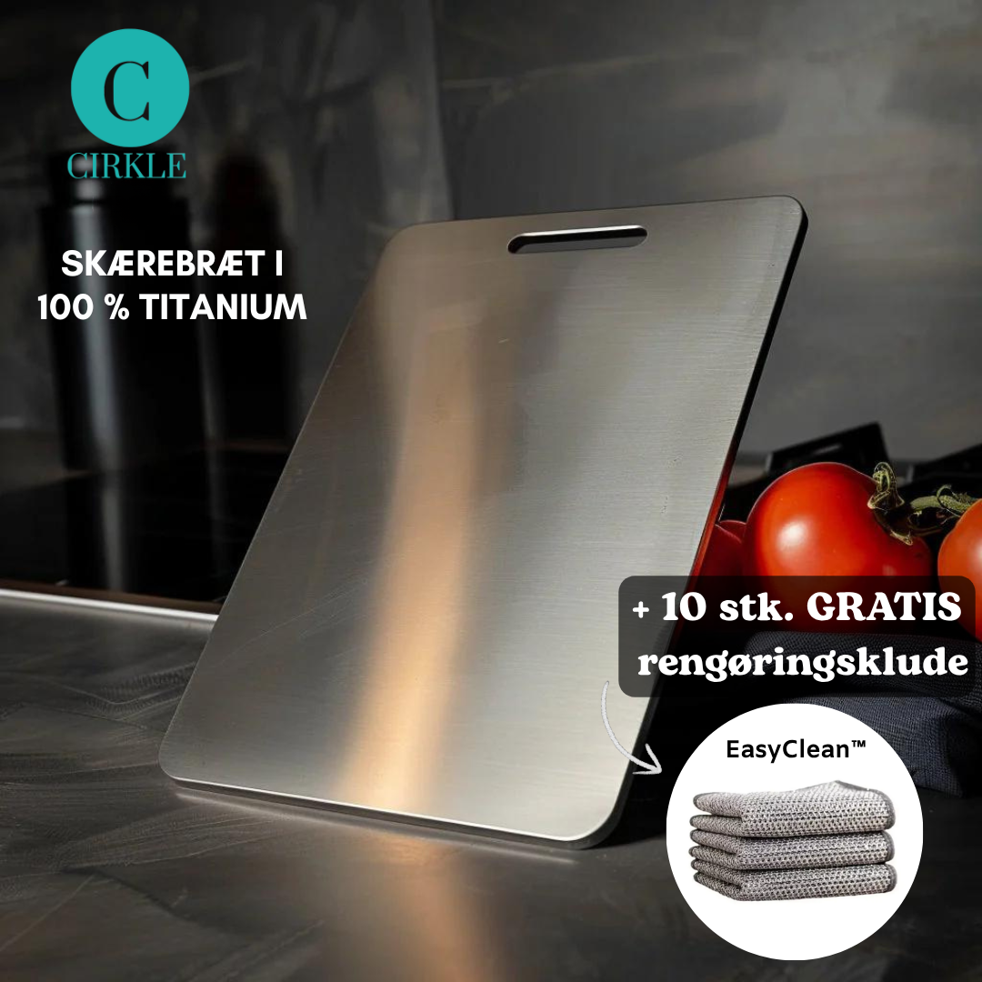 TitanChef™ - 100% Titanium skærebræt