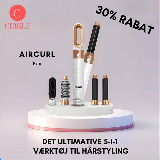 AirCurl Pro - det ultimative 5-i-1 værktøj til hårstyling