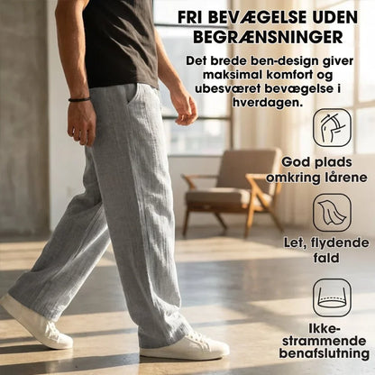 FlowFit™ – Lette og åndbare sommerbukser til mænd