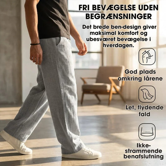 FlowFit™ – Lette og åndbare sommerbukser til mænd