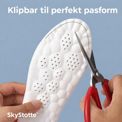 SkyStøtte™ - 4D Ortopædiske Fodindlæg