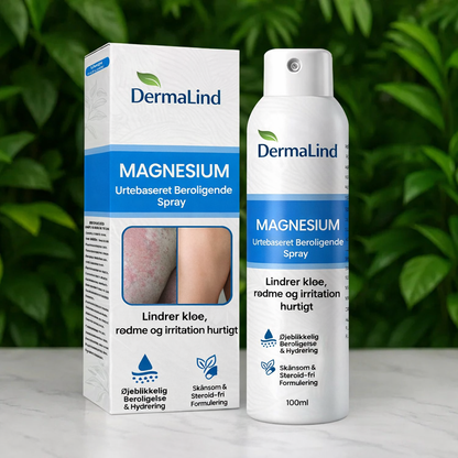 DermaLind™ - Magnesium Hudreparerende Spray til Sensitiv og Irriteret Hud