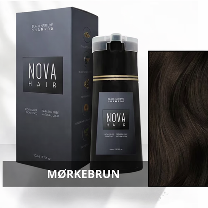 Nova™ farveshampoo – fri for ammoniak, hydrogenperoxid og PPD