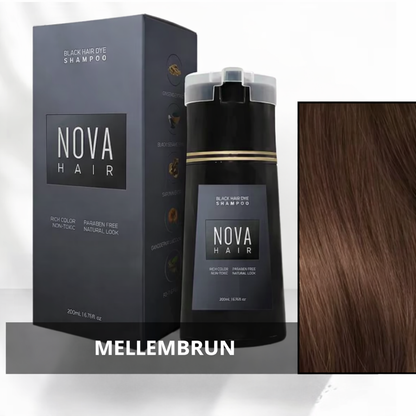Nova™ farveshampoo – fri for ammoniak, hydrogenperoxid og PPD