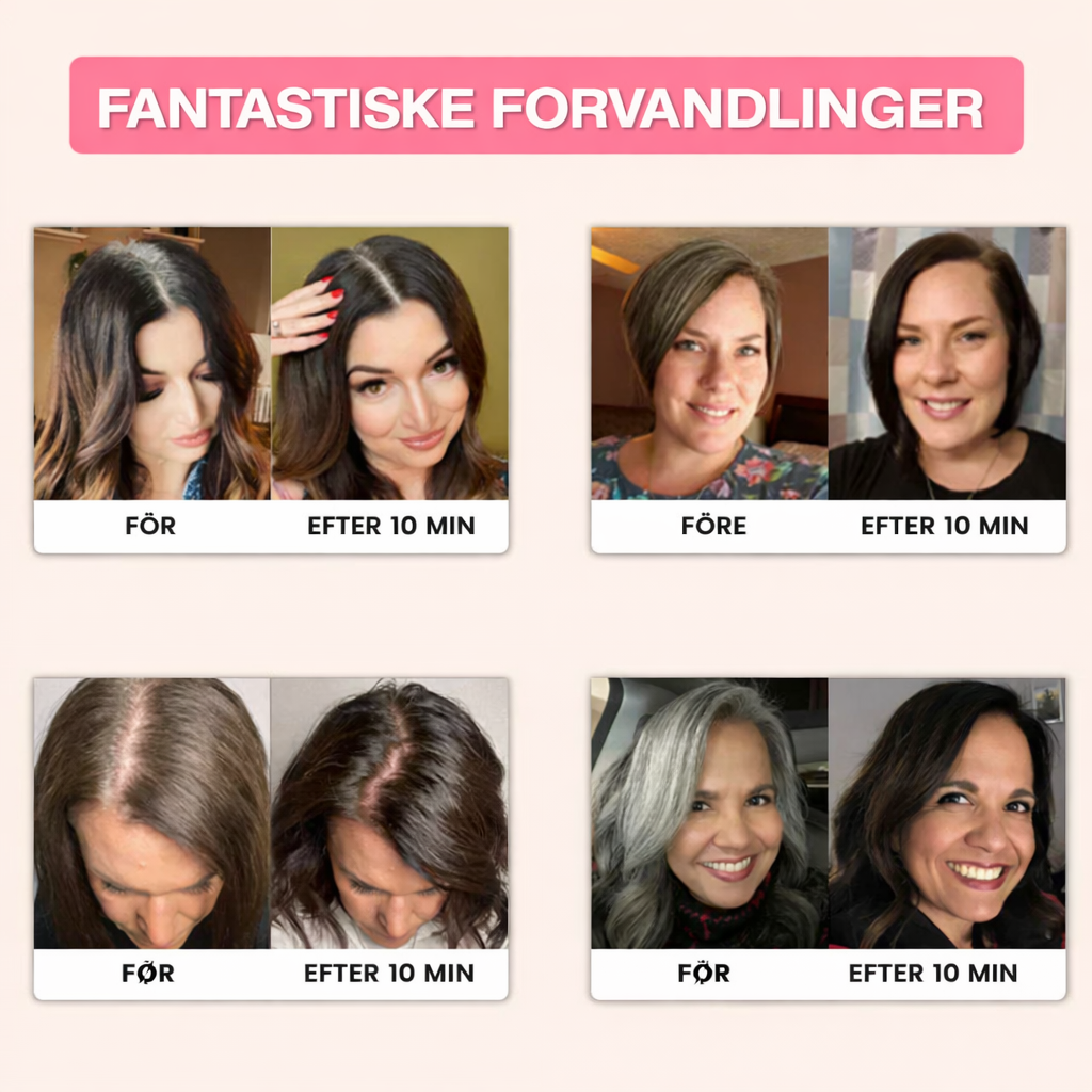 Nova™ farveshampoo – fri for ammoniak, hydrogenperoxid og PPD
