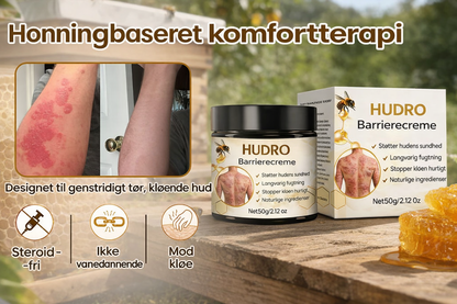 HudRo™ - Genopbyggende Hudbarrierecreme til Tør og Sart Hud
