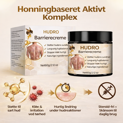 HudRo™ - Genopbyggende Hudbarrierecreme til Tør og Sart Hud