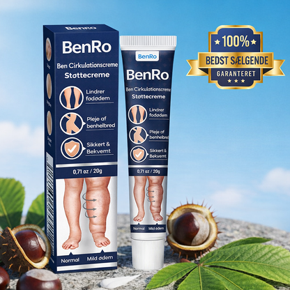 BenRo™ – Lindrende bencreme til lette ben og bedre blodcirkulation