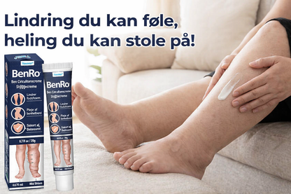 BenRo™ – Lindrende bencreme til lette ben og bedre blodcirkulation