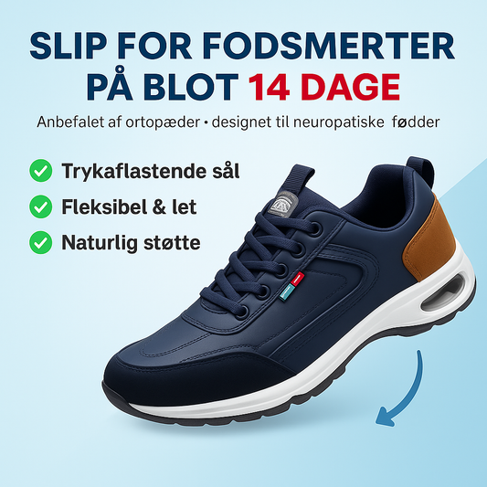 FodLind™ - Orthopedisk komfort. Gå frit uden smerte.