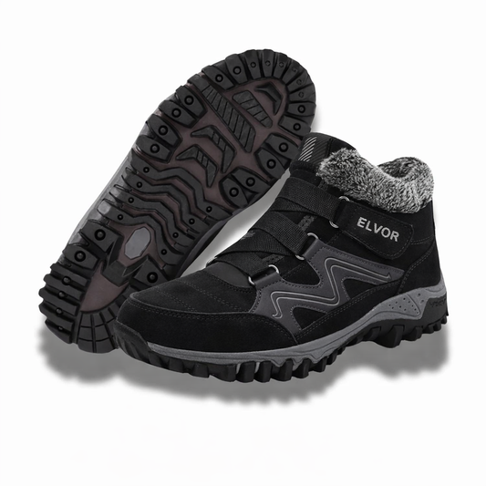 Elvor™ Vinterstøvler – stabilitet, varme og tryghed på glatte vinterdage