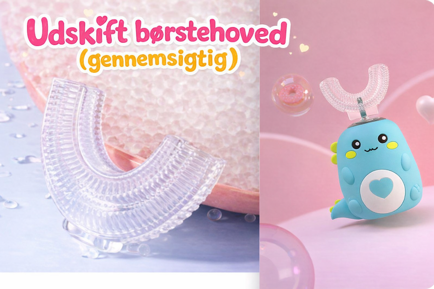 LilleSmil™ Elektrisk Tandbørste - Tandbørstning uden stress – kun smil