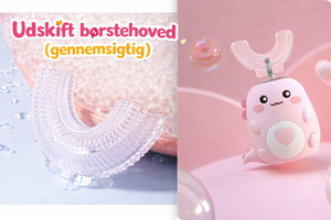 Lyserødt (tandbørste + børstehoved + oplader)