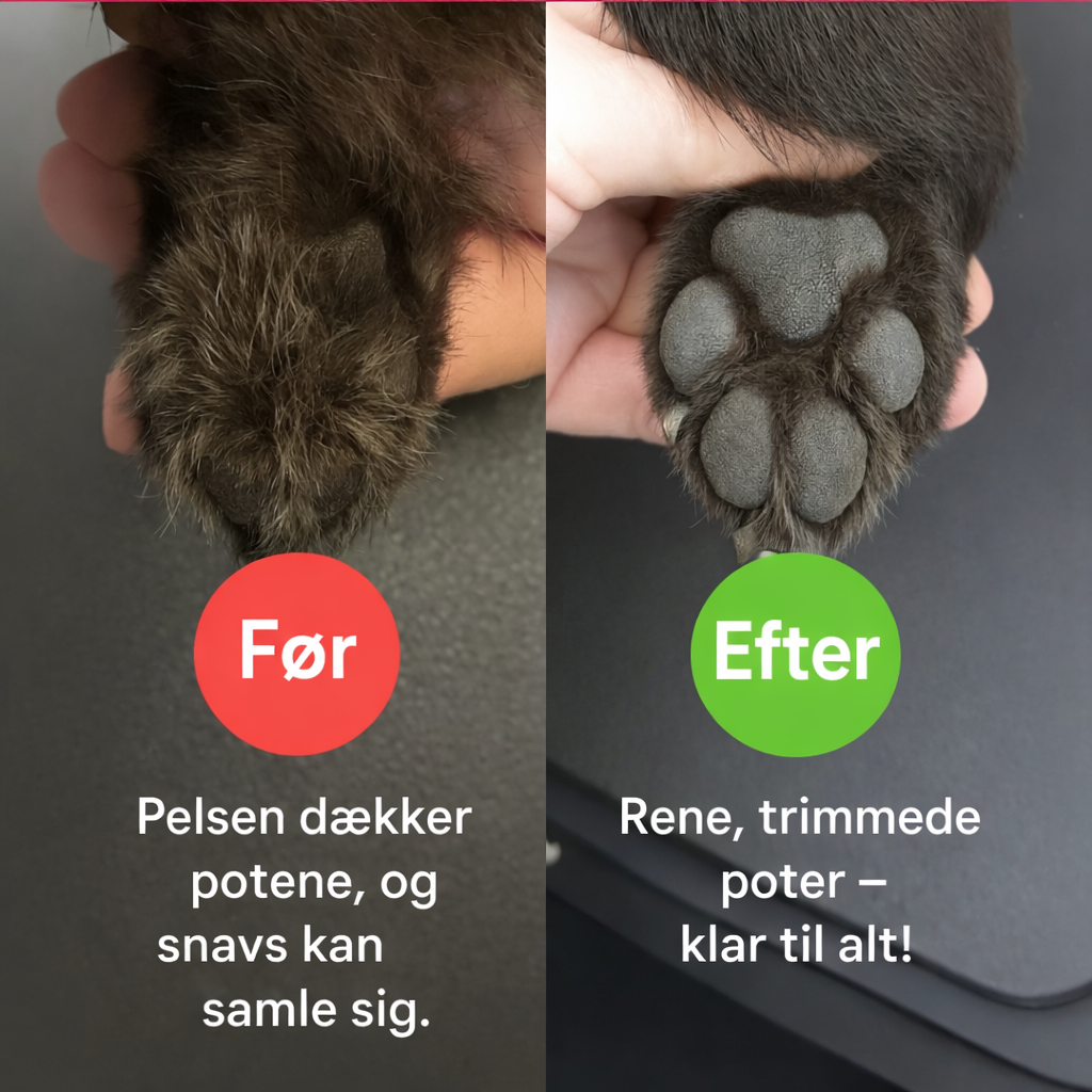 TrygPote™ – Vandafvisende kæledyr trimmer til sikker og stressfri pleje