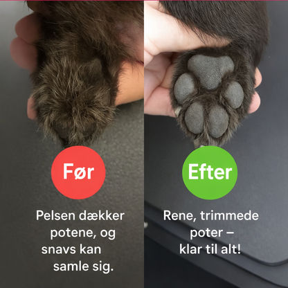 TrygPote™ – Vandafvisende kæledyr trimmer til sikker og stressfri pleje