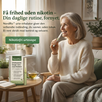 NordRo™ – Nikotin-fri urtebaseret vape-inhalator