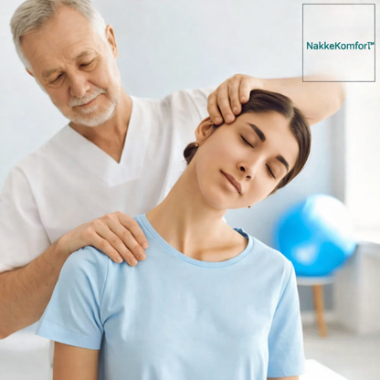NakkeKomfort™ Pro - Ergonomisk nakkemassasje med varme og EMS-stimulation