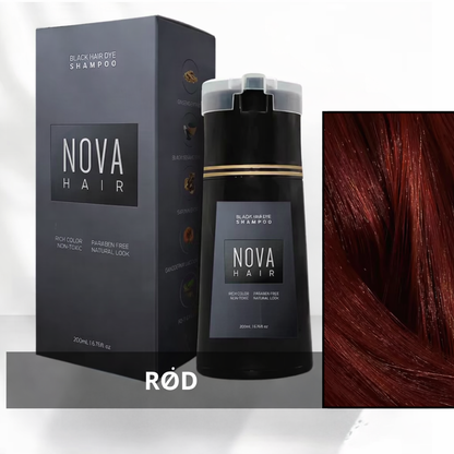 Nova™ farveshampoo – fri for ammoniak, hydrogenperoxid og PPD