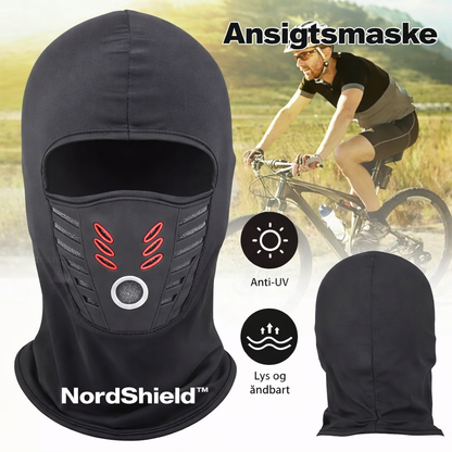 NordShield™ - Én vintermaske. Fuld beskyttelse. Maksimal komfort.