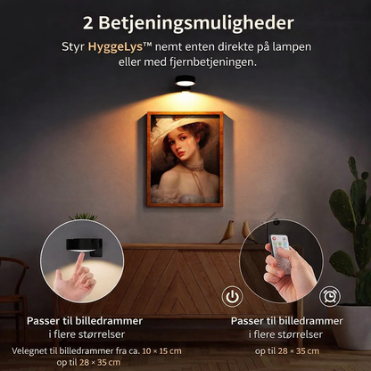 HyggeLys™  – Magnetisk Trådløs Multifunktionel Væglampe (3-pak)