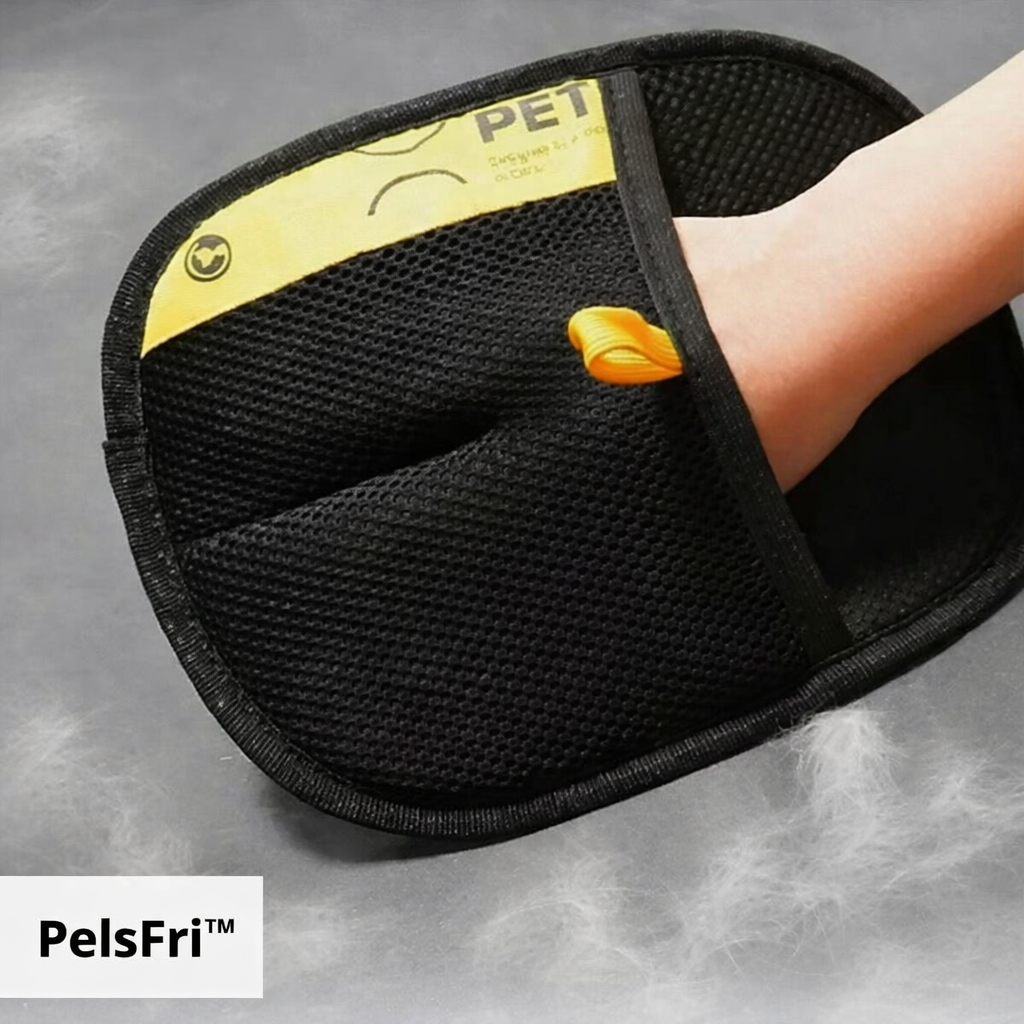 PelsFri™ – Effektiv handske mod dyrehår