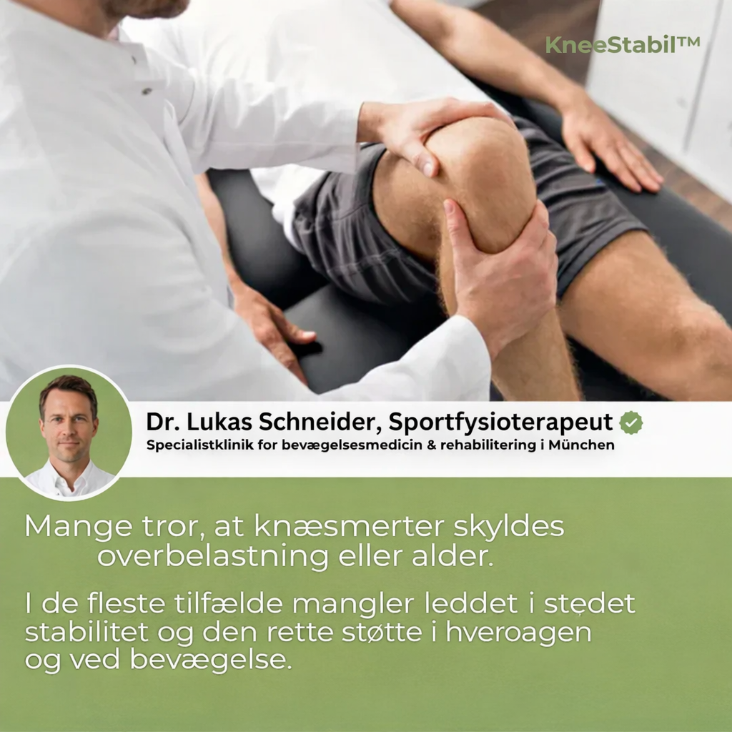 KneeStabil™ – Fleksibel knæstøtte til hverdag og træning