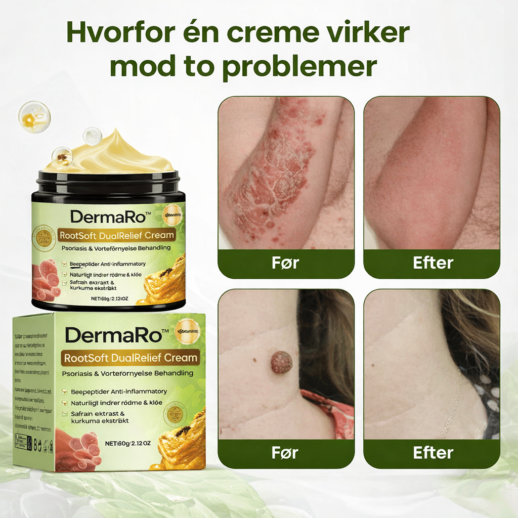 DermaRo™ – Beroligende creme mod irritation og ujævn hudstruktur