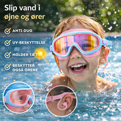 AquaKlar™ – Anti-Dug & UV-Beskyttelse med Integrerede Ørepropper