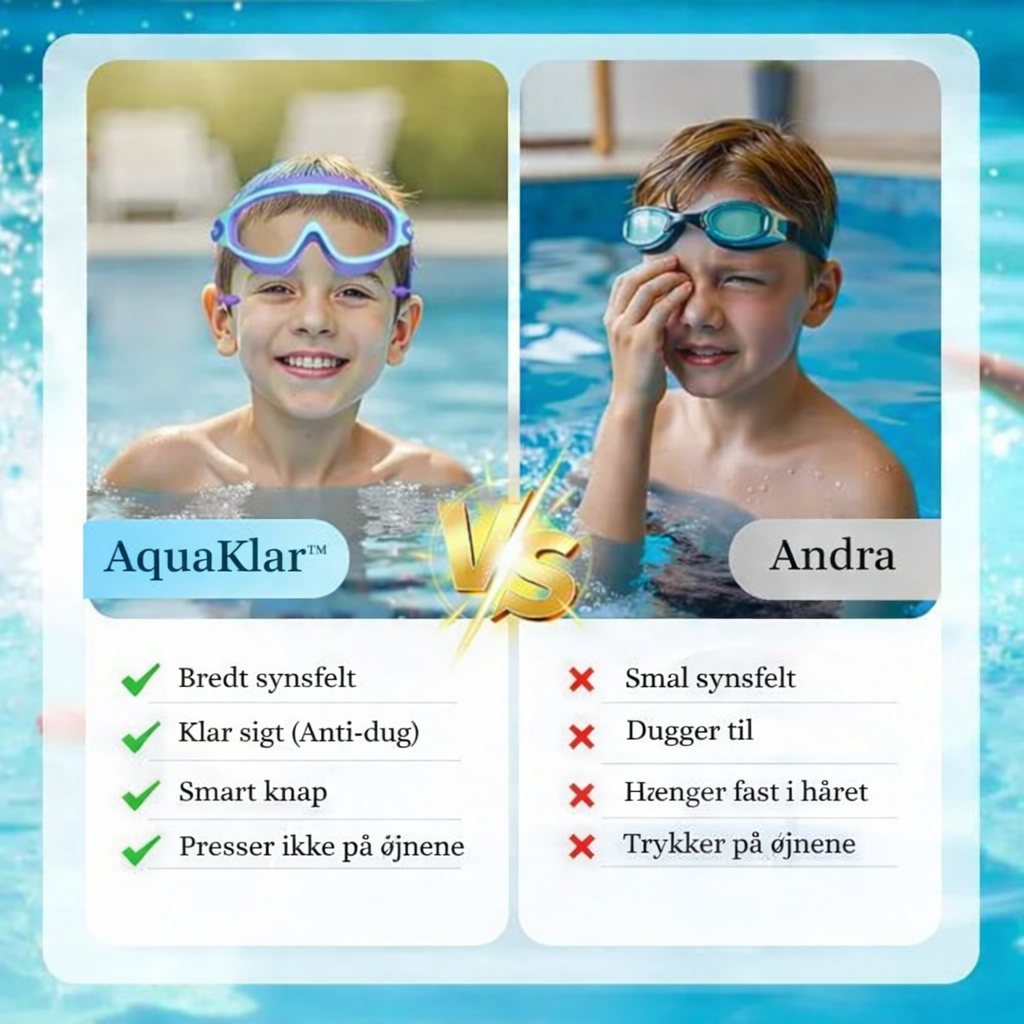 AquaKlar™ – Anti-Dug & UV-Beskyttelse med Integrerede Ørepropper