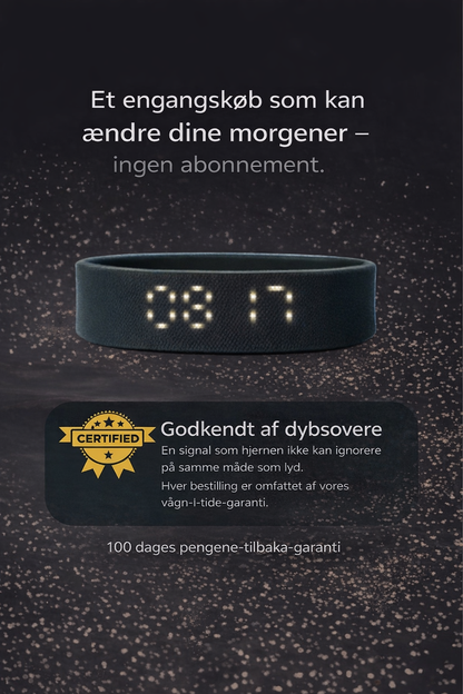 VibeVæk™ – Silent Vibrationsalarm til Rolig Opvågning