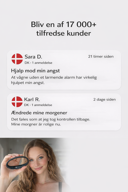 VibeVæk™ – Silent Vibrationsalarm til Rolig Opvågning