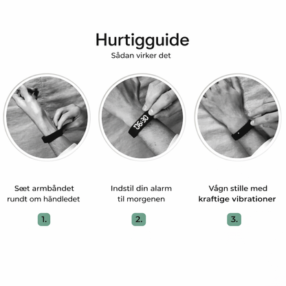 VibeVæk™ – Silent Vibrationsalarm til Rolig Opvågning
