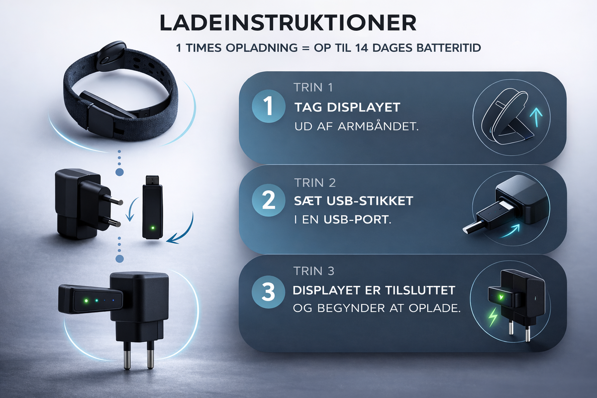 VibeVæk™ – Silent Vibrationsalarm til Rolig Opvågning