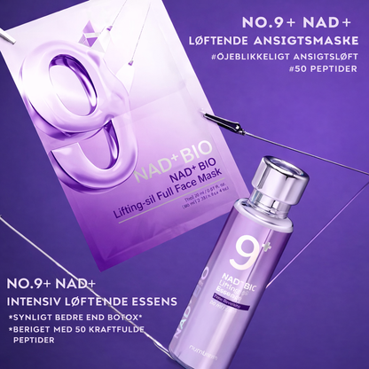 HudKlar™ – NAD+ Løfteserum & Maske
