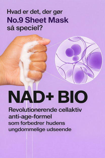 HudKlar™ – NAD+ Løfteserum & Maske
