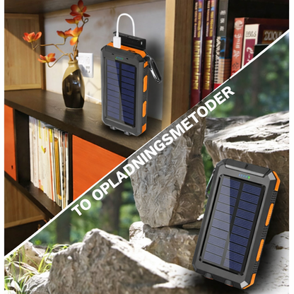 SolKraft™ – Solcelle-Powerbank