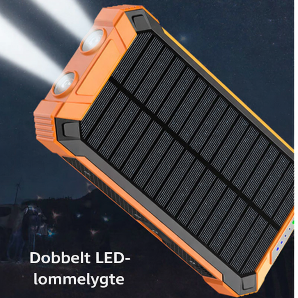 SolKraft™ – Solcelle-Powerbank