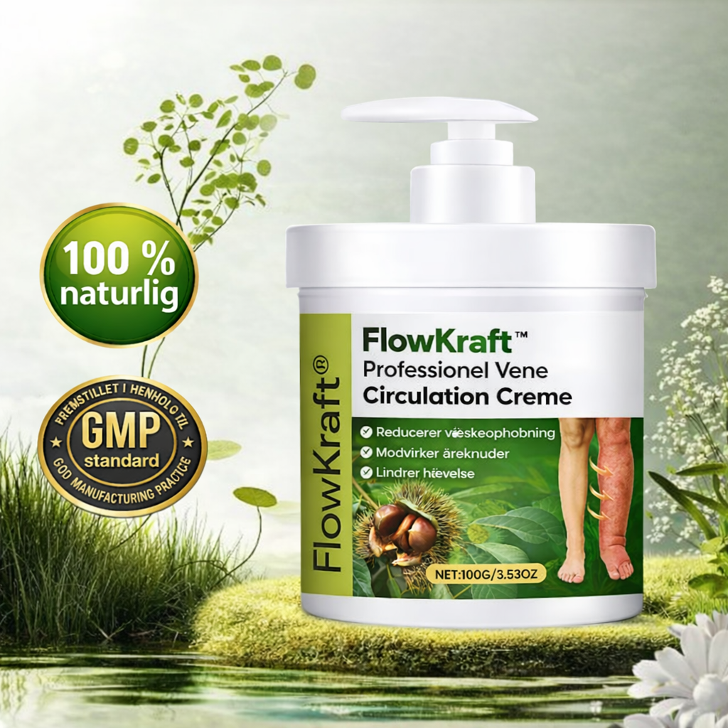 FlowKraft™ – Cirkulationsboost til Benene