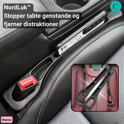 NordLuk™ | Fyld mellemrummet, stop tabte genstande og kør uden distraktioner