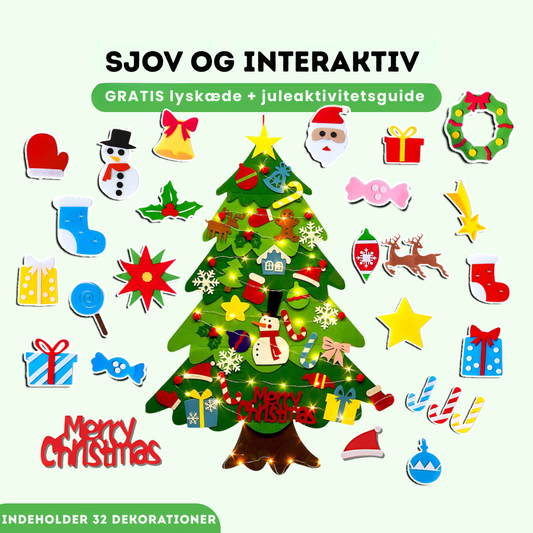 MiniJuletræet™ - Interaktivt juletræ for børn.