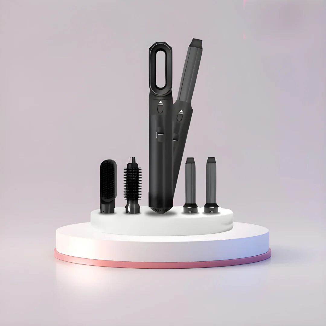 AirCurl Pro - det ultimative 5-i-1 værktøj til hårstyling