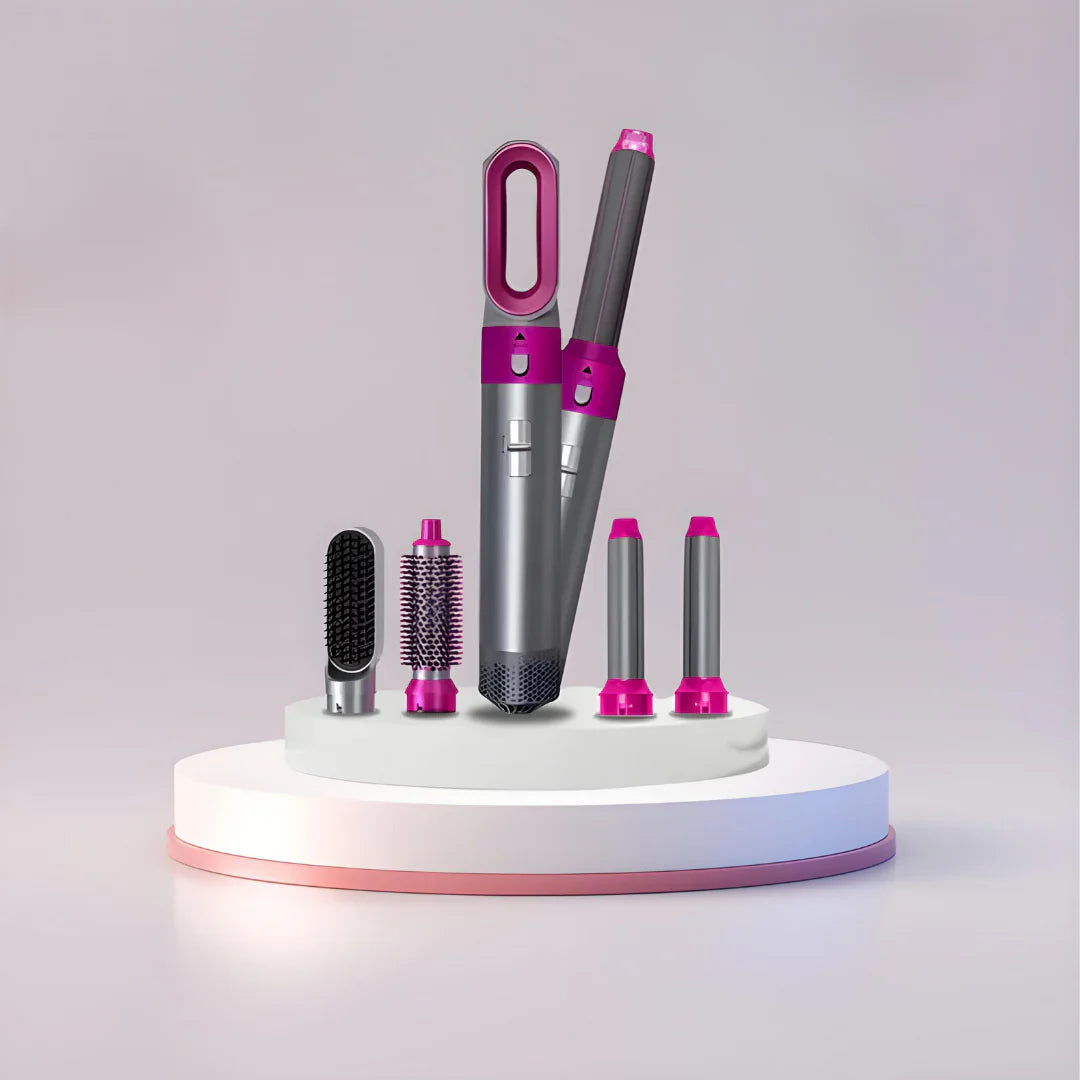 AirCurl Pro - det ultimative 5-i-1 værktøj til hårstyling