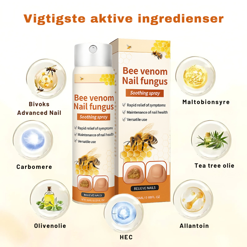 KlarNegl™ – Avanceret Svampedræbende Negleplejespray