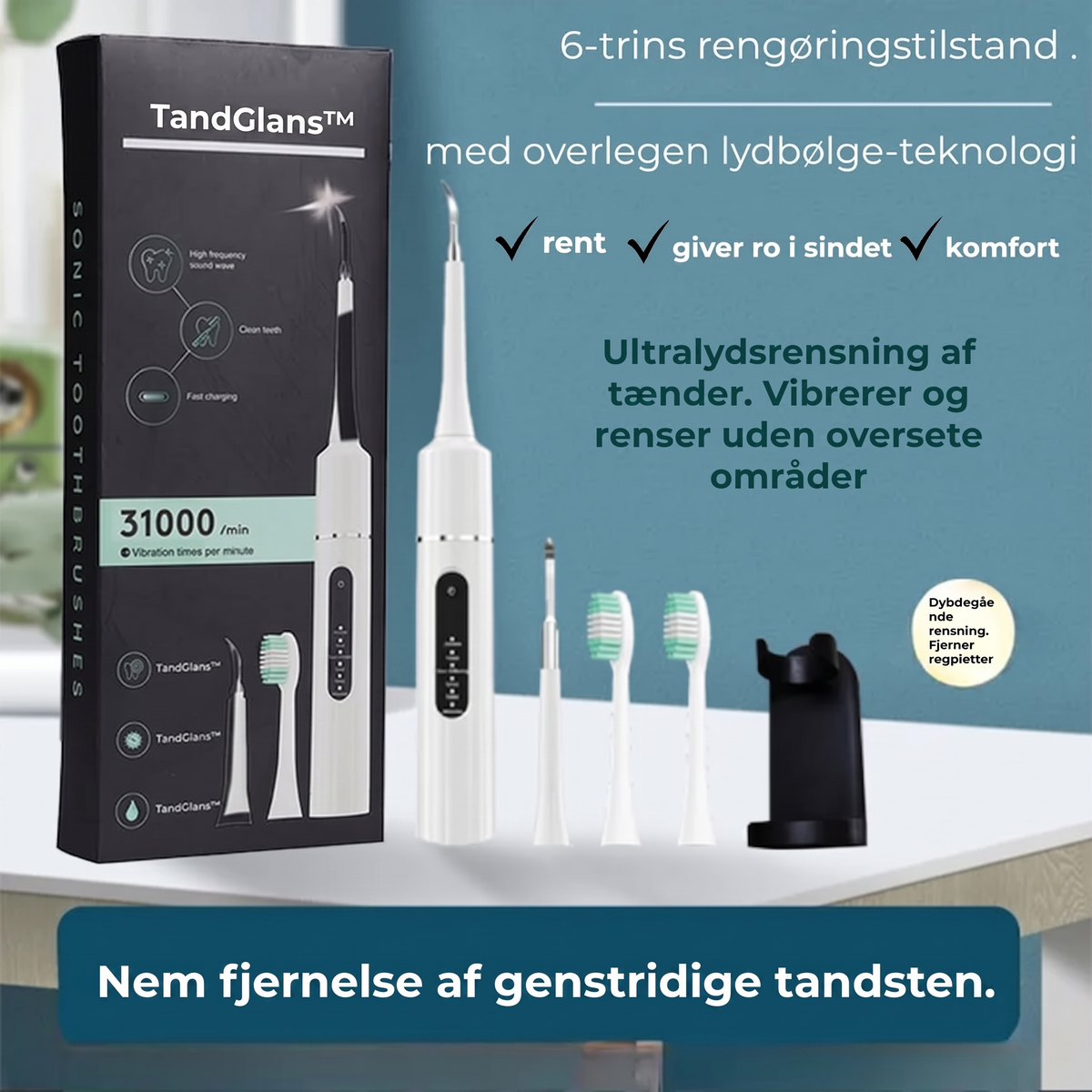 TandGlans™ – Hvidere smil på få minutter