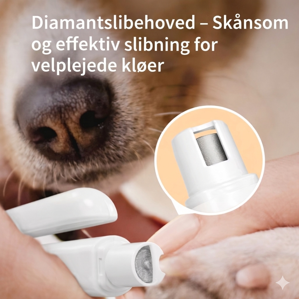 Kloklipper med LED-lys – Præcisionstrimmer til Sikker Klopleje for Kæledyr