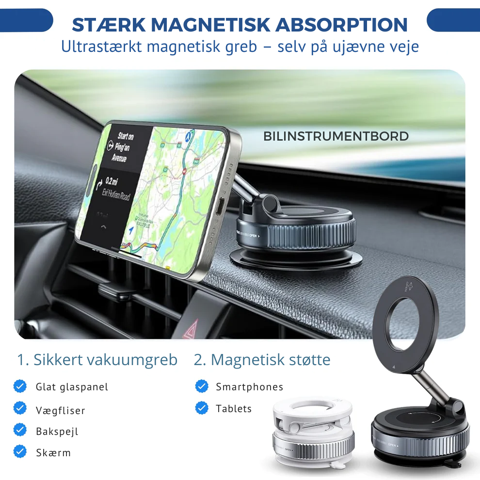 Magnetiq Pro™ | 360° magnetisk telefonholder